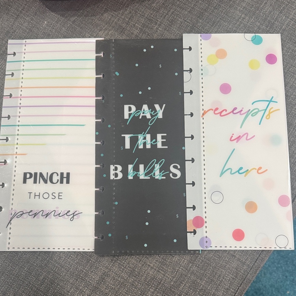 The Happy Planner Colorful Storage Dividers